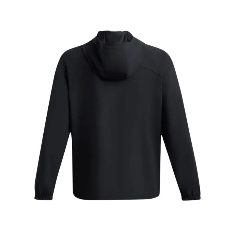 Under Armour Vibe Woven Windbreaker - Black (1386555-001)ΑΝΔΡΙΚΗ ΑΝΤΙΑΝΕΜΙΚΗ ΖΑΚΕΤΑ ΜΑΥΡΗ