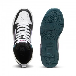 Puma Rebound V6 Mid Bouncy Sky JUNIOR (398725-02)ΠΑΙΔΙΚΑ ΜΠΟΤΑΚΙΑ Black/Magenta Gley