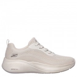 SKECHERS BOBS INFINITY LACE UP ENGINEERED KNIT FOAM (117550-TPE)ΓΥΝΑΙΚΕΙΟ ΥΠΟΔΗΜΑ ΜΠΕΖ