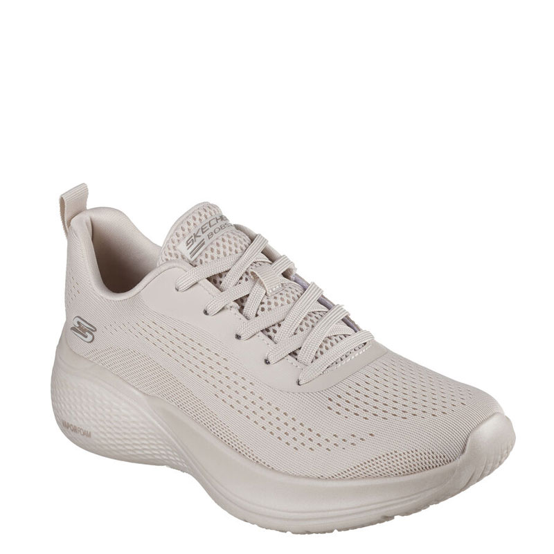 SKECHERS BOBS INFINITY LACE UP ENGINEERED KNIT FOAM (117550-TPE)ΓΥΝΑΙΚΕΙΟ ΥΠΟΔΗΜΑ ΜΠΕΖ