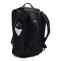 UNDER ARMOUR Contain Duo Medium Backpack Duffle (1381919-001)ΤΣΑΝΤΑ ΠΛΑΤΗΣ/ΧΕΙΡΟΣ Black/Metallic Gold 50 ΛΙΤΡΑ