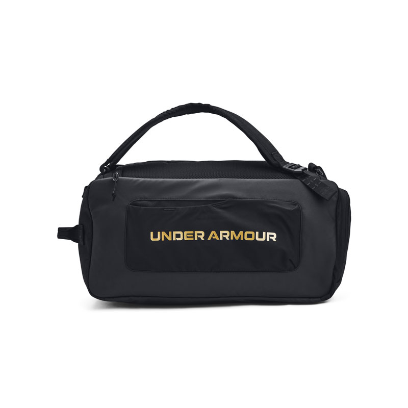 Under Armour Contain Duo SMALL  BP Duffle (1381920-001)ΤΣΑΝΤΑ ΠΛΑΤΗΣ/ΧΕΙΡΟΣ Black/Metallic Gold 40 ΛΙΤΡΑ