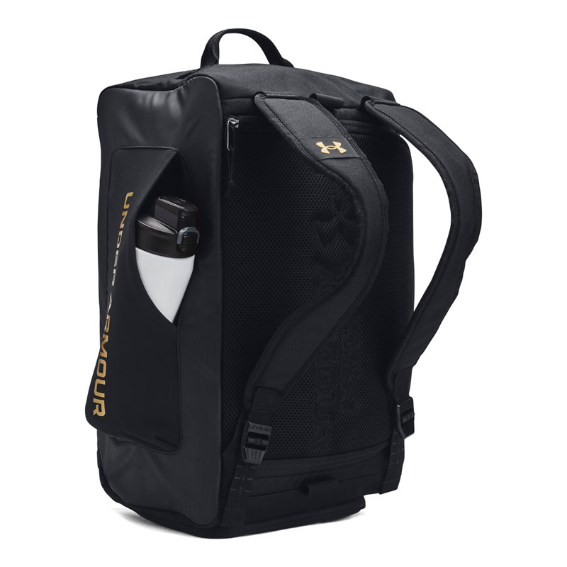 Under Armour Contain Duo SMALL  BP Duffle (1381920-001)ΤΣΑΝΤΑ ΠΛΑΤΗΣ/ΧΕΙΡΟΣ Black/Metallic Gold 40 ΛΙΤΡΑ