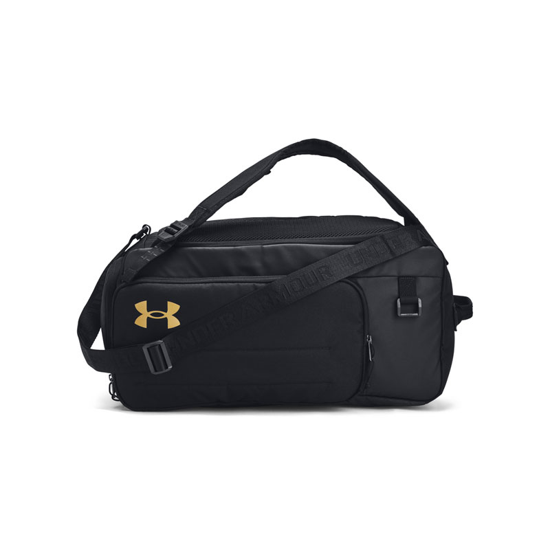 Under Armour Contain Duo SMALL  BP Duffle (1381920-001)ΤΣΑΝΤΑ ΠΛΑΤΗΣ/ΧΕΙΡΟΣ Black/Metallic Gold 40 ΛΙΤΡΑ