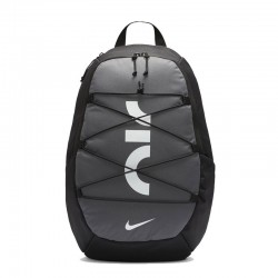 Nike Air Backpack (DV6246-010)ΤΣΑΝΤΑ ΠΛΑΤΗΣ 21 ΛΙΤΡΑ Μαύρο/Iron Grey/Λευκό