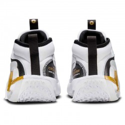 Nike Air Zoom Crossover 2 KIDS (FB2689-100)Παιδικά Παπούτσια Μπάσκετ WHITE/GOLD/BLACK