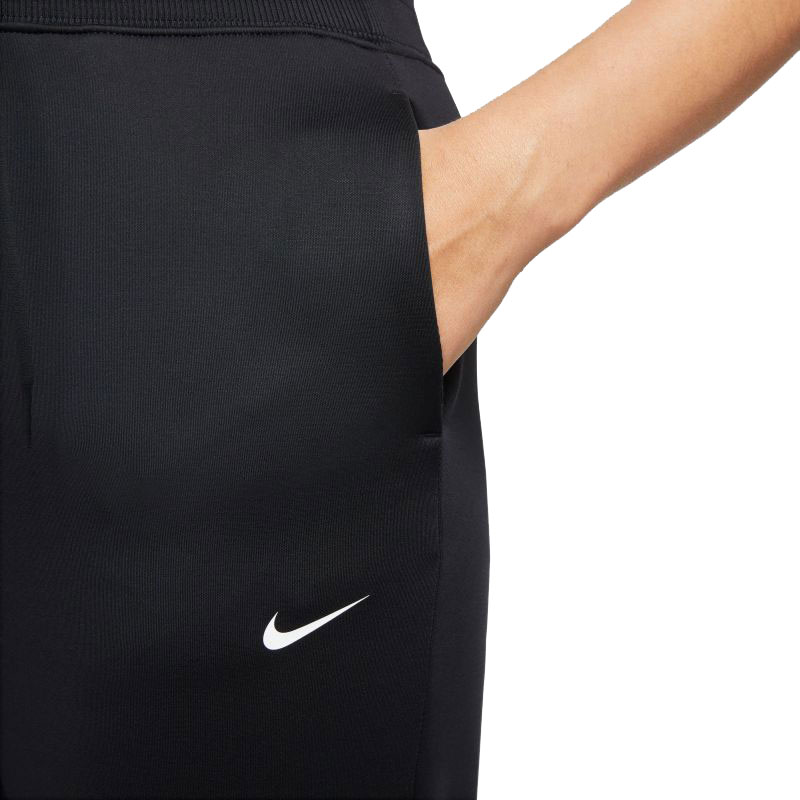 Nike Therma-FIT One WMNS (FB5431-010)Γυναικείο ψηλόμεσο παντελόνι φόρμας 7/8 ΜΑΥΡΟ