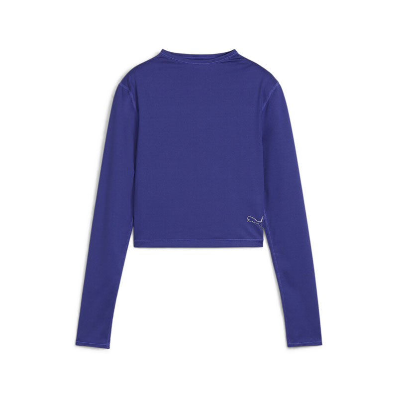 PUMA INTERGALACTIC Long Sleeve Crop Top Women (525801-27)ΓΥΝΑΙΚΕΙΑ ΜΠΛΟΥΖΑ Lapis Lazul ΜΩΒ