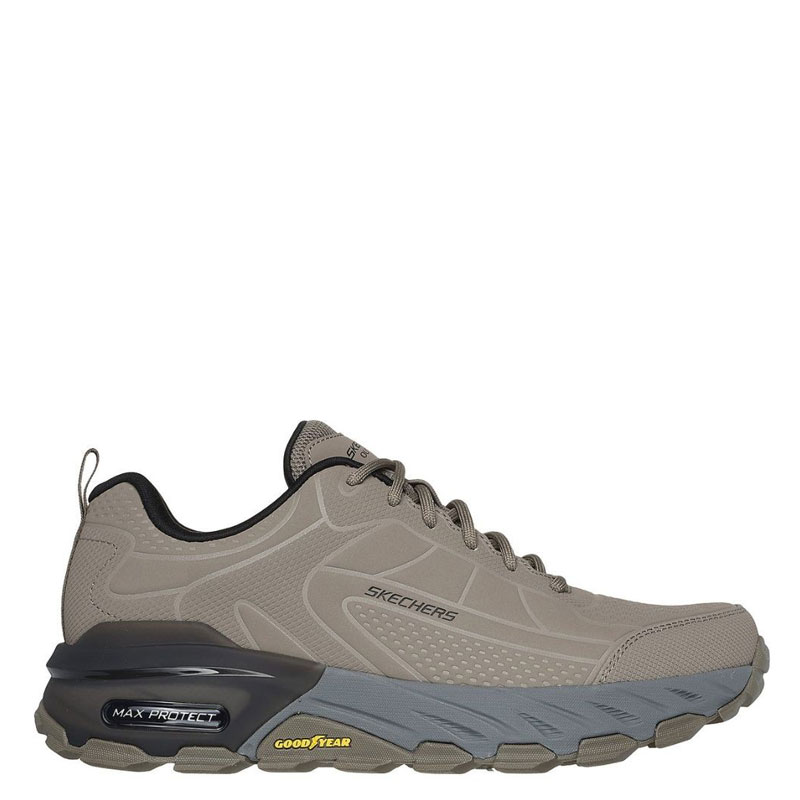 Skechers Max Protect - Ironguard (237672-TPBK)ΑΝΔΡΙΚΑ ΠΑΠΟΥΤΣΙΑ OUTDOOR NATURAL/BLACK