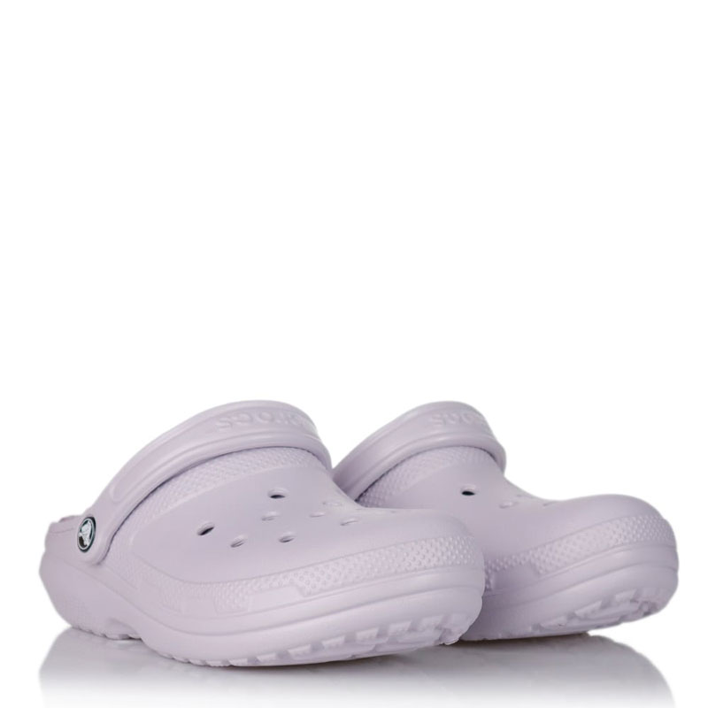 CROCS CLASSIC LINED CLOG Mauve (203591-5PU)ΣΑΜΠΟ ΜΩΒ ΜΕ ΓΟΥΝΑ