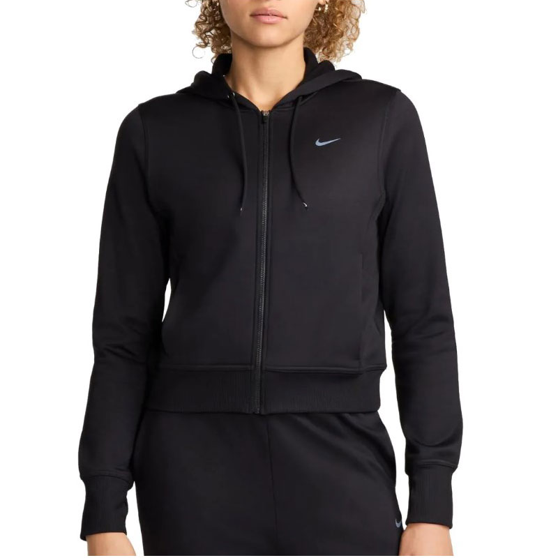 Nike Therma-FIT One (FB5216-010)ΓΥΝΑΙΚΕΙΑ ΖΑΚΕΤΑ ΜΕ ΚΟΥΚΟΥΛΑ ΜΑΥΡΗ