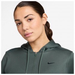 Nike Therma-FIT One (FB5216-338)ΓΥΝΑΙΚΕΙΑ ΖΑΚΕΤΑ ΜΕ ΚΟΥΚΟΥΛΑ VINTAGE GREEN/BLACK