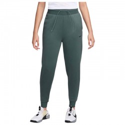 Nike Therma-FIT One WMNS (FB5431-338)Γυναικείο ψηλόμεσο παντελόνι φόρμας 7/8 VINTAGE GREEN/BLACK