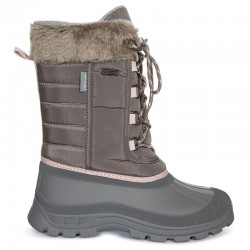 Trespass Stavra II Female snow boots (FAFOBON20001-STG)ΓΥΝΑΙΚΕΙΑ ΜΠΟΤΑ ΓΙΑ ΧΙΟΝΙΑ ΑΔΙΑΒΡΟΧΗ STORM GREY