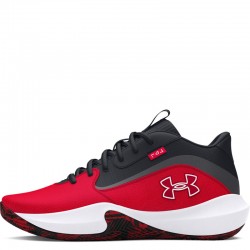 Under Armour Lockdown 7 (3028512-600)ΑΝΔΡΙΚΑ ΠΑΠΟΥΤΣΙΑ ΜΠΑΣΚΕΤ RED/BLACK/WHITE