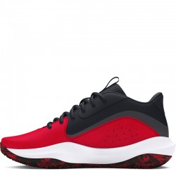 Under Armour Lockdown 7 (3028512-600)ΑΝΔΡΙΚΑ ΠΑΠΟΥΤΣΙΑ ΜΠΑΣΚΕΤ RED/BLACK/WHITE