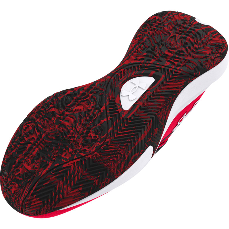 Under Armour Lockdown 7 (3028512-600)ΑΝΔΡΙΚΑ ΠΑΠΟΥΤΣΙΑ ΜΠΑΣΚΕΤ RED/BLACK/WHITE