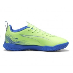 Puma ULTRA 5 Play TT JR (107910-03)ΠΑΙΔΙΚΑ ΠΑΠΟΥΤΣΙΑ ΠΟΔΟΣΦΑΙΡΟΥ ΜΕ ΣΧΑΡΑ Fizzy Apple/White