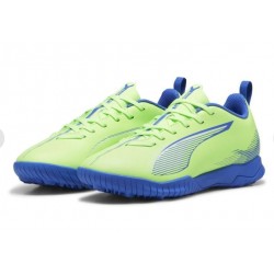 Puma ULTRA 5 Play TT JR (107910-03)ΠΑΙΔΙΚΑ ΠΑΠΟΥΤΣΙΑ ΠΟΔΟΣΦΑΙΡΟΥ ΜΕ ΣΧΑΡΑ Fizzy Apple/White