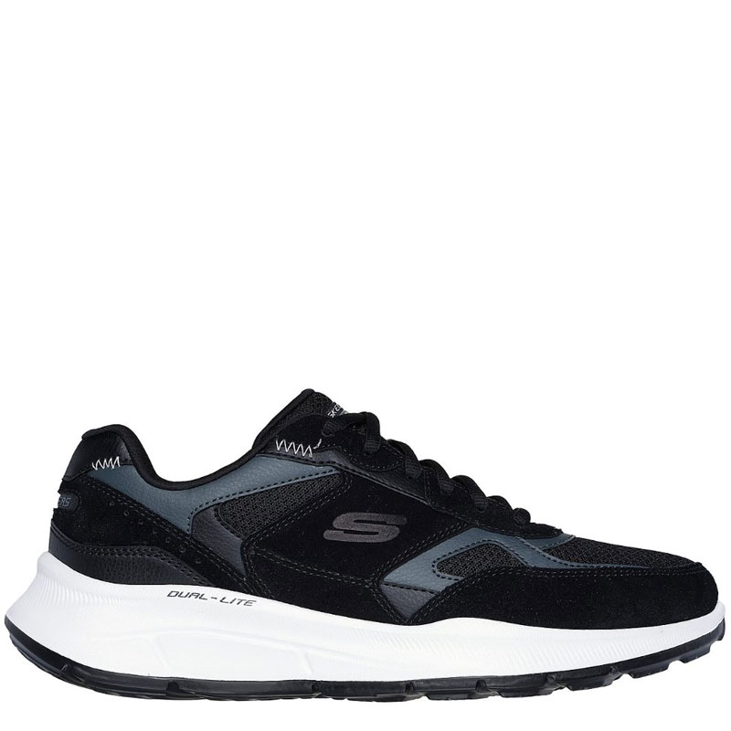 SKECHERS Relaxed Fit: Equalizer 5.0 - Rondor (232613-BKW)ΑΝΔΡΙΚΑ ΠΑΠΟΥΤΣΙΑ ΜΑΥΡΑ