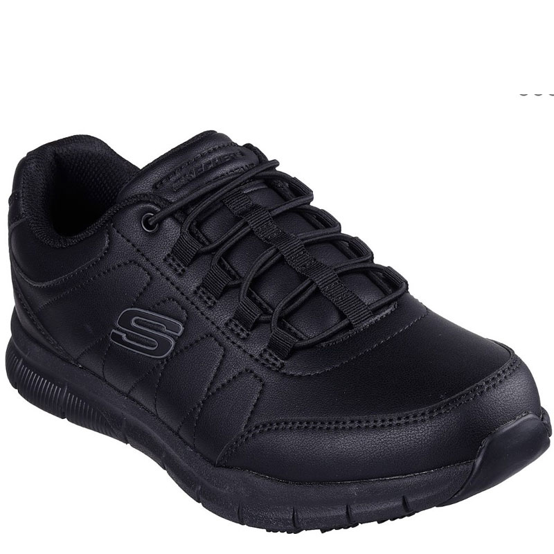 SKECHERS Work: Nampa - Osil (200272-BLK)ΑΝΔΡΙΚΑ ΠΑΠΟΥΤΣΙΑ ΕΡΓΑΣΙΑΣ ΑΝΤΙΟΛΙΣΘΗΤΙΚΑ ΜΑΥΡΑ