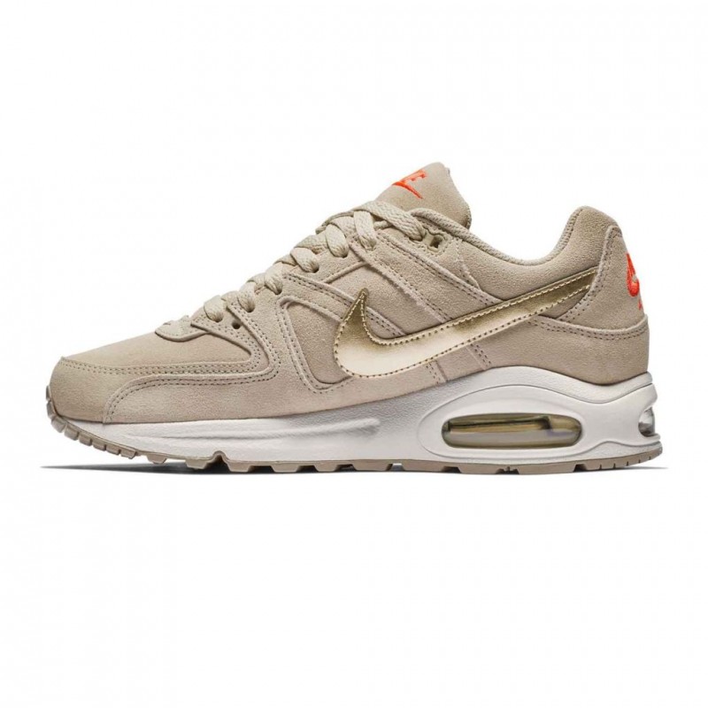 Nike Air Max Command Premium wmns (718896-228)ΓΥΝΑΙΚΕΙΑ ΠΑΠΟΥΤΣΙΑ STRING/MTLC GOLD GRAIN/HYPER ORANGE