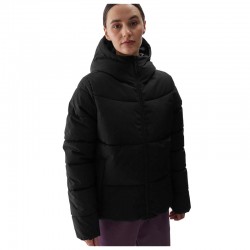 4F DOWN JACKET (4FWAW24TDJAF473-20S)Γυναικείο μπουφάν ΜΑΥΡΟ