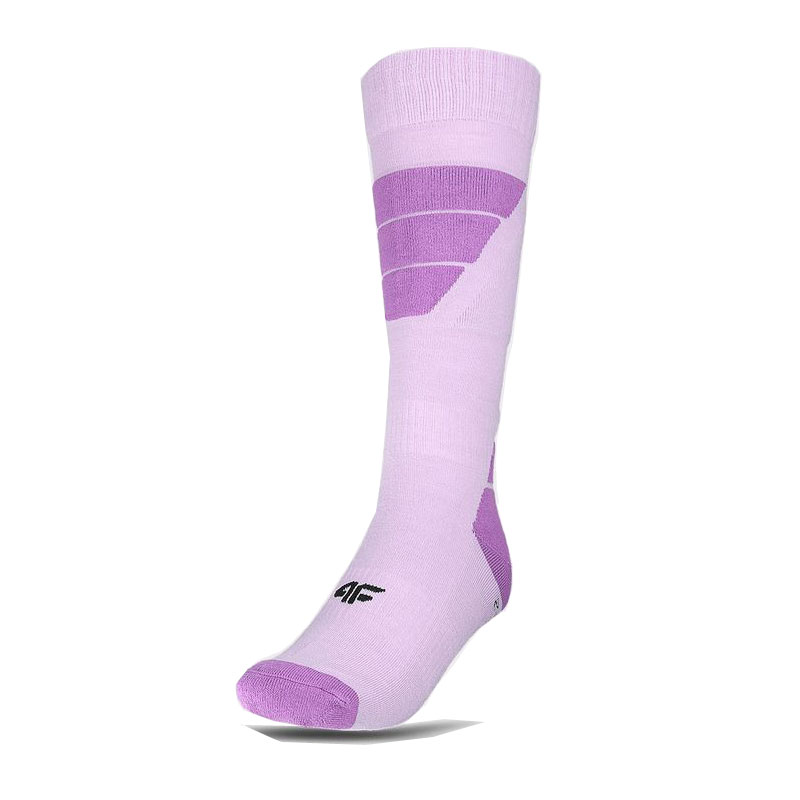 4F SOCKS FNK (4FWAW24UFSOF148-52S)ΓΥΝΑΙΚΕΙΕΣ ΚΑΛΤΣΕΣ ΓΙΑ ΣΚΙ LIGHT VIOLET