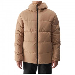 4F TECHNICAL JACKET (4FWAW24TTJAM580-82S)ΑΝΔΡΙΚΟ ΜΠΟΥΦΑΝ ΑΔΙΑΒΡΟΧΟ ΜΕ ΚΟΥΚΟΥΛΑ BROWN