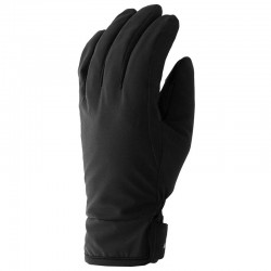 4F GLOVES (4FWAW24AGLOU087-20S)ΜΑΥΡΑ ΓΑΝΤΙΑ ΑΦΗΣ