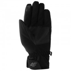 4F GLOVES (4FWAW24AGLOU087-20S)ΜΑΥΡΑ ΓΑΝΤΙΑ ΑΦΗΣ