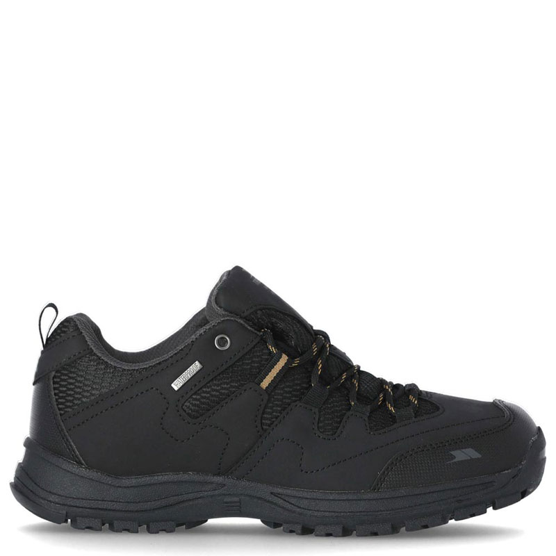 Trespass Finley Low Cut - Male Low Cut Hiking Shoe (MAFOTEN30001-BLK)Ανδρικά Ορειβατικά Παπούτσια Μαύρα ΑΔΙΑΒΡΟΧΑ