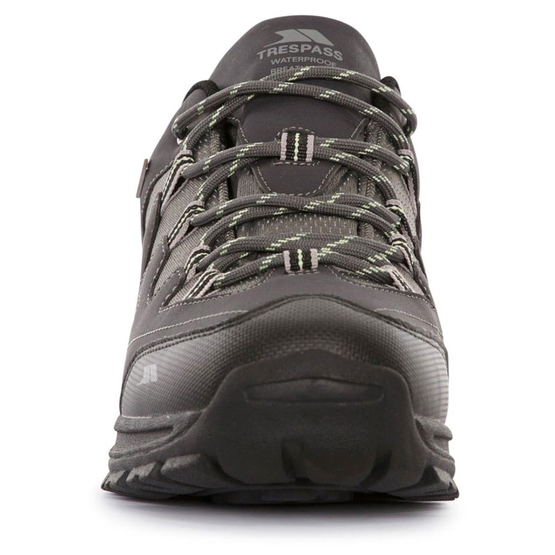 Trespass Finley Low Cut - Male Low Cut Hiking Shoe (MAFOTEN30001-GRA)Ανδρικά Ορειβατικά Παπούτσια ΜΑΥΡΟ/ΓΚΡΙ ΑΔΙΑΒΡΟΧΑ