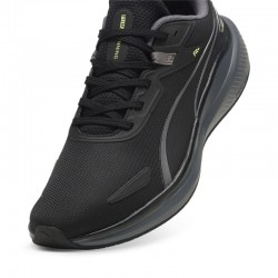 Puma Skyrocket Lite WTR (310400-01)ΑΝΔΡΙΚΑ ΠΑΠΟΥΤΣΙΑ RUNNING WATER REPELLENT  Black/Fizzy Apple