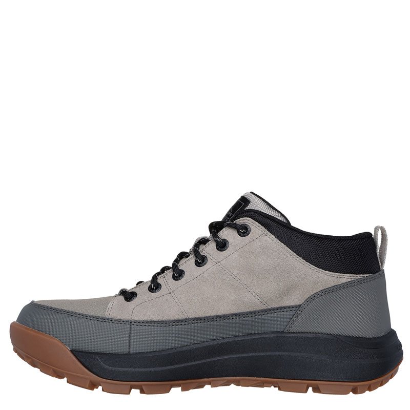 SKECHERS CAMBERT Waterproof Lace Up (210900-CMNT)ΑΝΔΡΙΚΑ ΜΠΟΤΑΚΙΑ ΑΔΙΑΒΡΟΧΑ ΓΚΡΙ