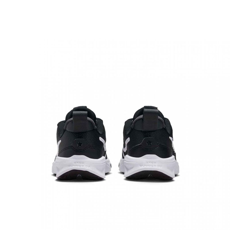 Nike Star Runner 4 KIDS (DX7614-001)ΠΑΙΔΙΚΑ ΠΑΠΟΥΤΣΙΑ ΜΑΥΡΟ/ΛΕΥΚΟ