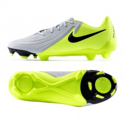 Nike Phantom GX 2 Academy (FD6723-003)ΑΝΔΡΙΚΑ ΠΑΠΟΥΤΣΙΑ ΠΟΔΟΣΦΑΙΡΟΥ ΜΕ ΤΑΠΕΣ Metallic Silver/Volt/Μαύρο