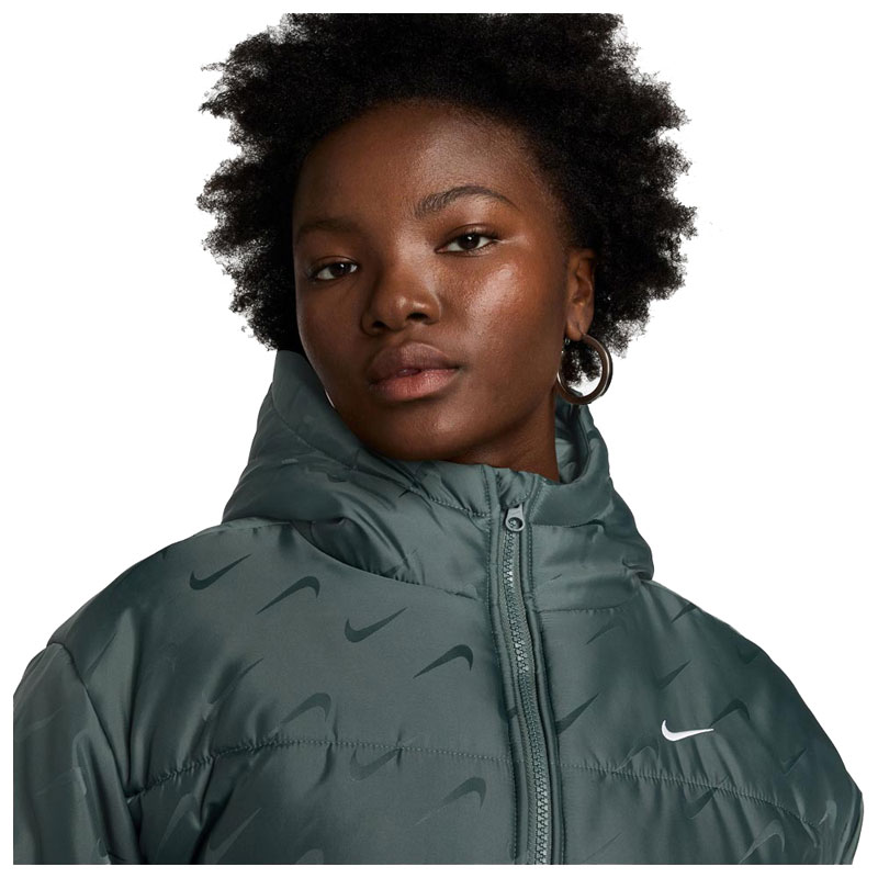 Nike Sportswear Classic puffer Therma-FIT (FV7941-338)ΓΥΝΑΙΚΕΙΟ ΜΠΟΥΦΑΝ Vintage Green/Λευκό