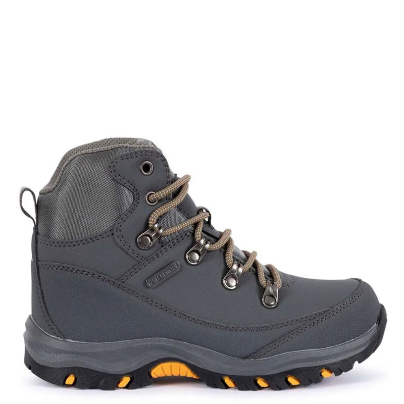 TRESPASS Corin Kids Waterproof Boots (UCFOBOTR0012-GRY)ΠΑΙΔΙΚΑ ΜΠΟΤΑΚΙΑ ΑΔΙΑΒΡΟΧΑ ΓΚΡΙ