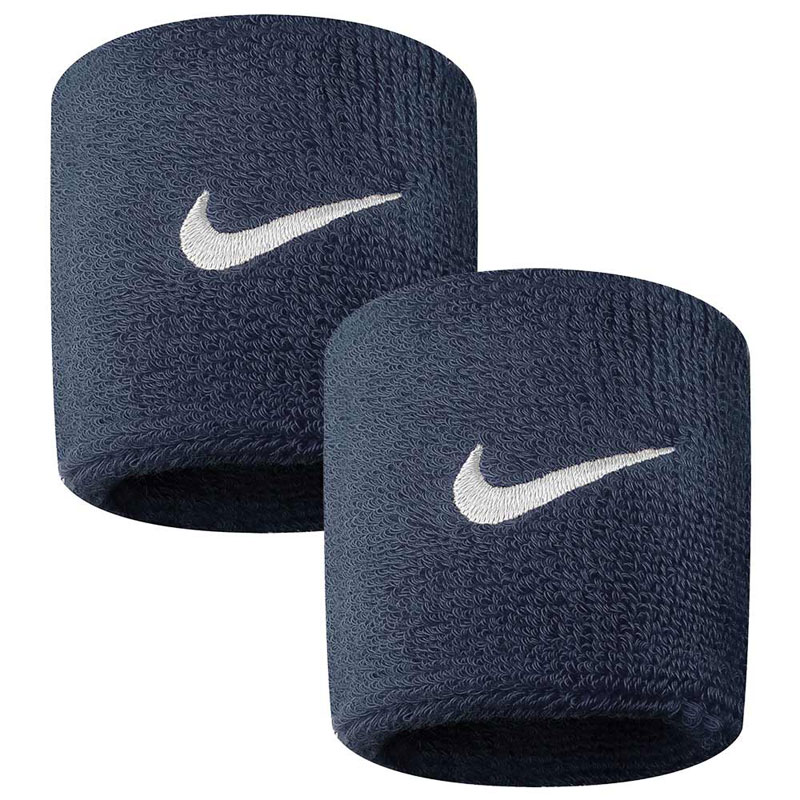 NIKE SWOOSH WRISTBAND 2-PACK (N.NN.04-416)Αθλητικά Περικάρπια Μπλε 2 Τεμαχια