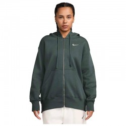 Nike Sportswear Phoenix Fleece (DQ5758-338)Γυναικεία ζακέτα VINTAGE GREEN/SAIL