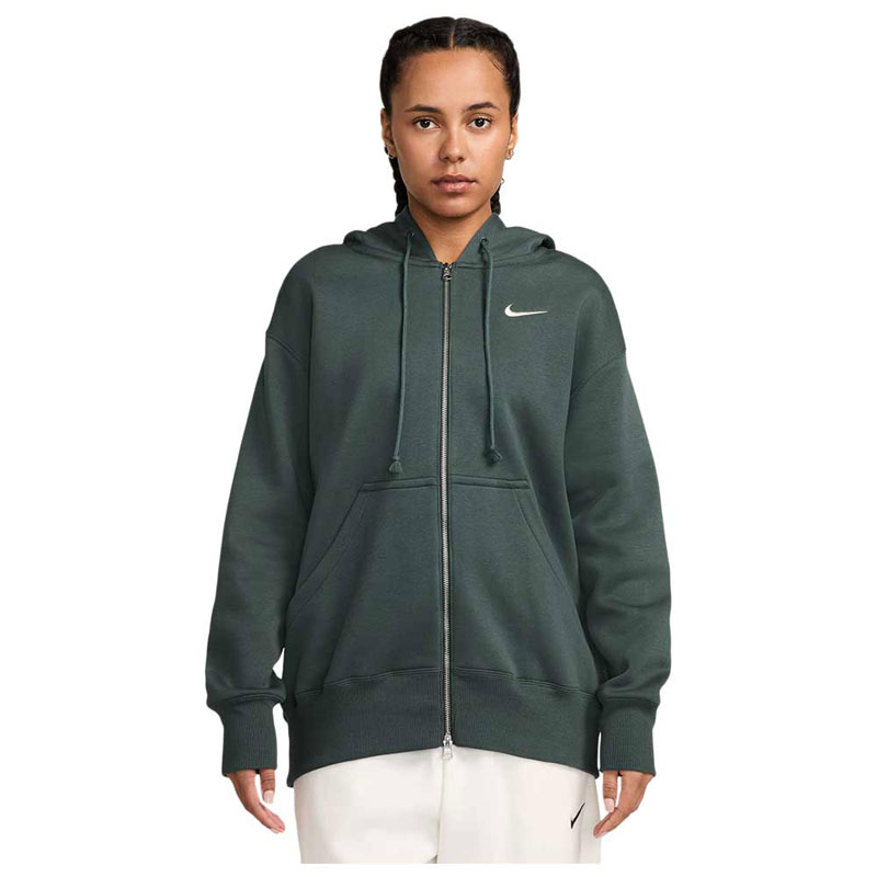 Nike Sportswear Phoenix Fleece (DQ5758-338)Γυναικεία ζακέτα VINTAGE GREEN/SAIL