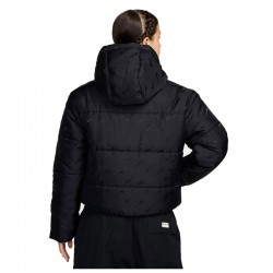 Nike Sportswear Classic Therma-FIT Loose Puffer Jacket (FV7941-010)Γυναικείο Μπουφάν Μαύρο