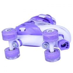 ΑΘΛΟΠΑΙΔΙΑ QUAD Αυξομειούμενα roller skates - Λιλά (002.10322/ΛΙΛΑ)