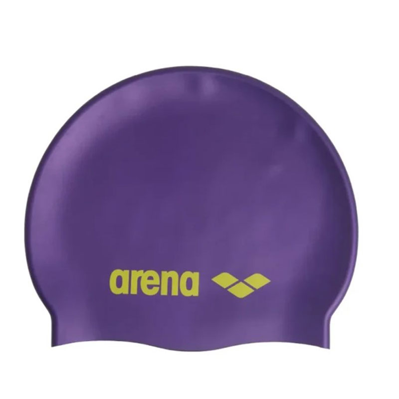 Arena Classic Silicone (91662-111) Σκουφάκι Κολύμβησης Ενηλίκων VIOLET/SOFT GREEN