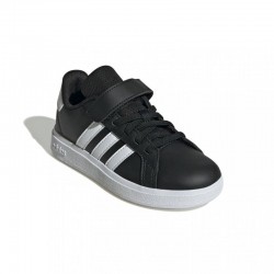 ADIDAS Grand Court 2.0 Shoes Kids (IE5995)ΠΑΙΔΙΚΑ ΠΑΠΟΥΤΣΙΑ ΜΑΥΡΟ/ΛΕΥΚΟ