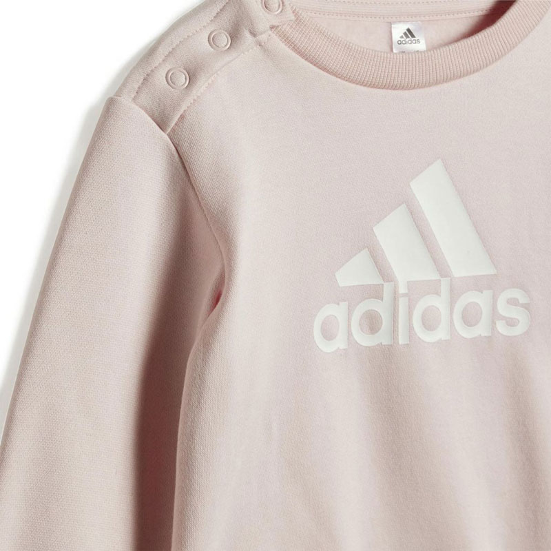 ADIDAS Badge of Sport Jogger Set (IV7397)ΒΡΕΦΙΚΟ ΣΕΤ ΦΟΡΜΕΣ Sandy Pink / White