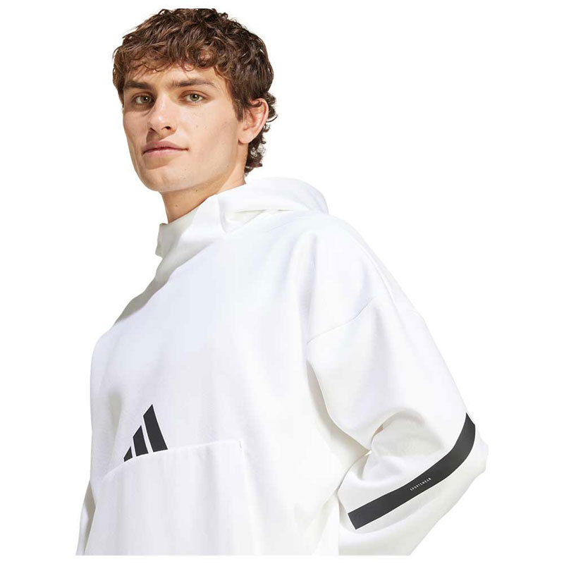 ADIDAS Z.N.E. Hoodie (JF2454)ΑΝΔΡΙΚΗ ΦΟΥΤΕΡ ΜΠΛΟΥΖΑ ΜΕ ΚΟΥΚΟΥΛΑ ΛΕΥΚΗ