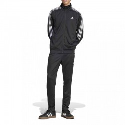 Adidas Sportswear 3-Stripes Doubleknit Track Suit MENS (IX1277)ΑΝΔΡΙΚΟ ΣΕΤ ΦΟΡΜΕΣ ΜΑΥΡΟ/ΛΕΥΚΟ