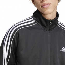 Adidas Sportswear 3-Stripes Doubleknit Track Suit MENS (IX1277)ΑΝΔΡΙΚΟ ΣΕΤ ΦΟΡΜΕΣ ΜΑΥΡΟ/ΛΕΥΚΟ